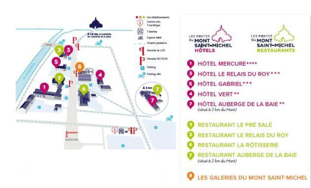 Le Relais Du Roy Hotel Mont-Saint-Michel Exterior photo
